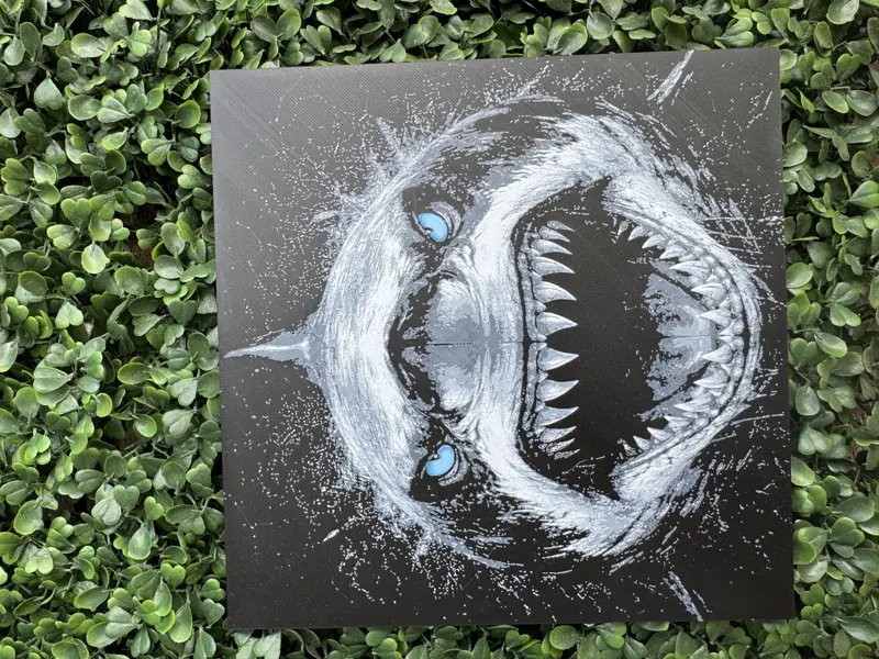 Filament art & pet portraits, made by Ares Makes
